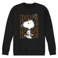 thumbnail image 1 of Peanuts - Boo Snoopy Scared - Men's Crew Neck Fleece Pullover, 1 of 5