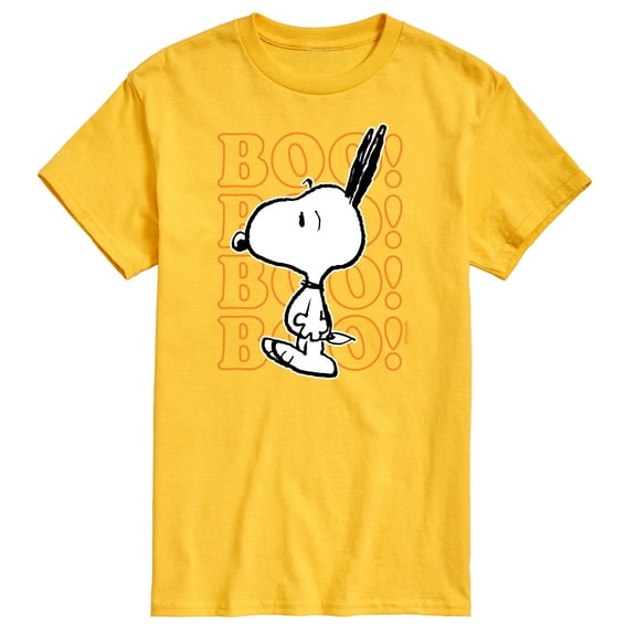 Peanuts - Boo Snoopy Scared - Men's Short Sleeve Graphic T-Shirt