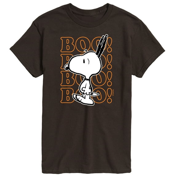 Peanuts - Boo Snoopy Scared - Men's Short Sleeve Graphic T-Shirt