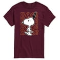 thumbnail image 1 of Peanuts - Boo Snoopy Scared - Men's Short Sleeve Graphic T-Shirt, 1 of 5