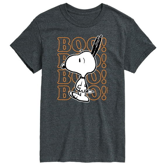 Peanuts - Boo Snoopy Scared - Men's Short Sleeve Graphic T-Shirt