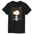 thumbnail image 1 of Peanuts - Boo Snoopy Scared - Men's Short Sleeve Graphic T-Shirt, 1 of 5