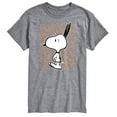 thumbnail image 1 of Peanuts - Boo Snoopy Scared - Men's Short Sleeve Graphic T-Shirt, 1 of 5
