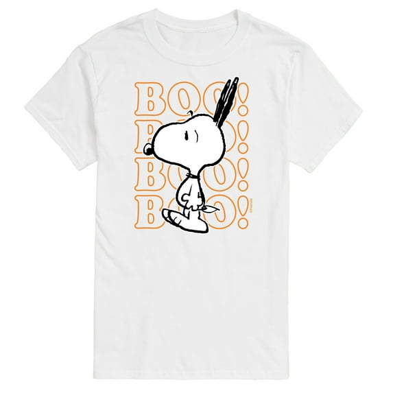 Peanuts - Boo Snoopy Scared - Men's Short Sleeve Graphic T-Shirt