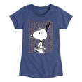 thumbnail image 1 of Peanuts - Boo Snoopy Scared - Toddler And Youth Girls Short Sleeve Graphic T-Shirt, 1 of 6
