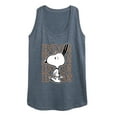 thumbnail image 1 of Peanuts - Boo Snoopy Scared - Women's Racerback Tank Top, 1 of 6