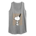 thumbnail image 1 of Peanuts - Boo Snoopy Scared - Women's Racerback Tank Top, 1 of 6