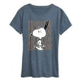 thumbnail image 1 of Peanuts - Boo Snoopy Scared - Women's Short Sleeve Graphic T-Shirt, 1 of 6