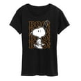 thumbnail image 1 of Peanuts - Boo Snoopy Scared - Women's Short Sleeve Graphic T-Shirt, 1 of 6