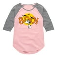 thumbnail image 1 of Peanuts - Boo Snoopy - Toddler And Youth Girls Raglan Graphic T-Shirt, 1 of 5
