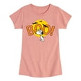 thumbnail image 1 of Peanuts - Boo Snoopy - Toddler And Youth Girls Short Sleeve Graphic T-Shirt, 1 of 6