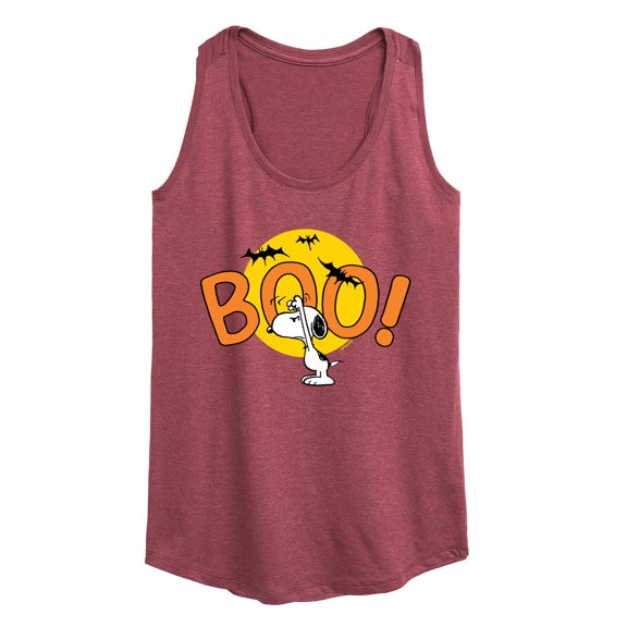 Peanuts - Boo Snoopy - Women's Racerback Tank Top