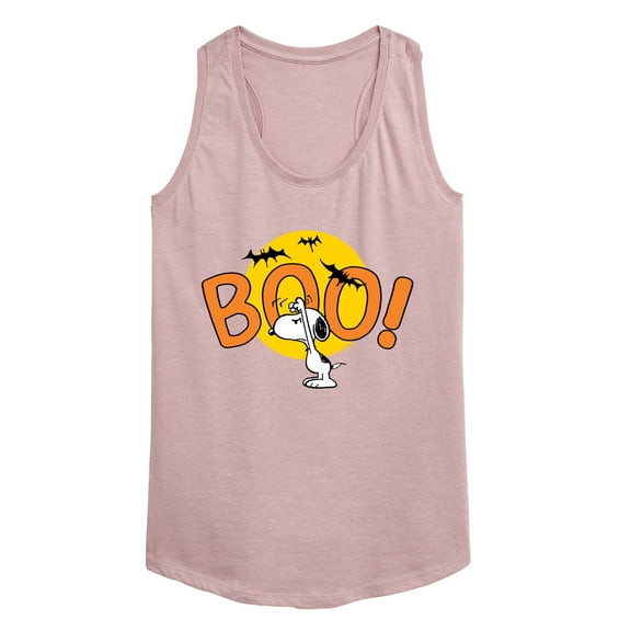 Peanuts - Boo Snoopy - Women's Racerback Tank Top