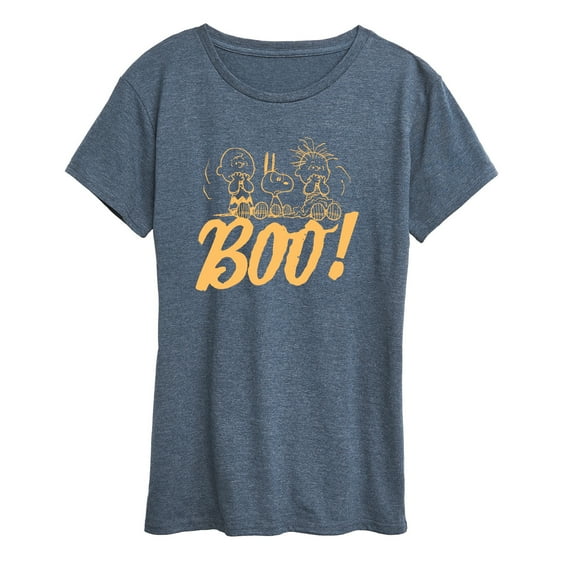 Peanuts - Boo - Women's Short Sleeve Graphic T-Shirt