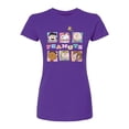 thumbnail image 1 of Peanuts - Boxes Snoopy And Friends - Juniors Fitted Graphic T-Shirt, 1 of 4