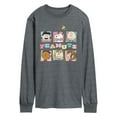 thumbnail image 1 of Peanuts - Character Boxes - Men's Long Sleeve Graphic T-Shirt, 1 of 5