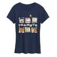 thumbnail image 1 of Peanuts - Character Boxes - Women's Short Sleeve Graphic T-Shirt, 1 of 5