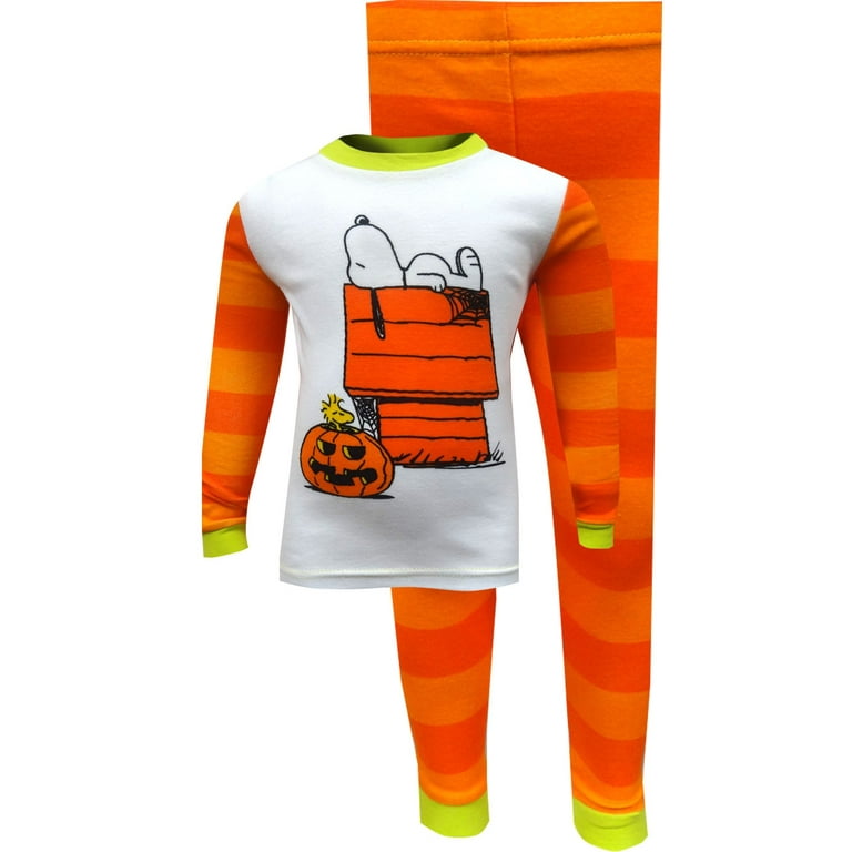 Peanuts Boys Peanuts Snoopy and the Great Pumpkin Toddler Pajama 2T