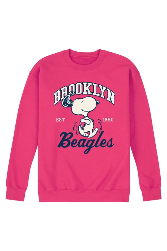 - Brooklyn Beagles - Men's Crew Neck Fleece Pullover