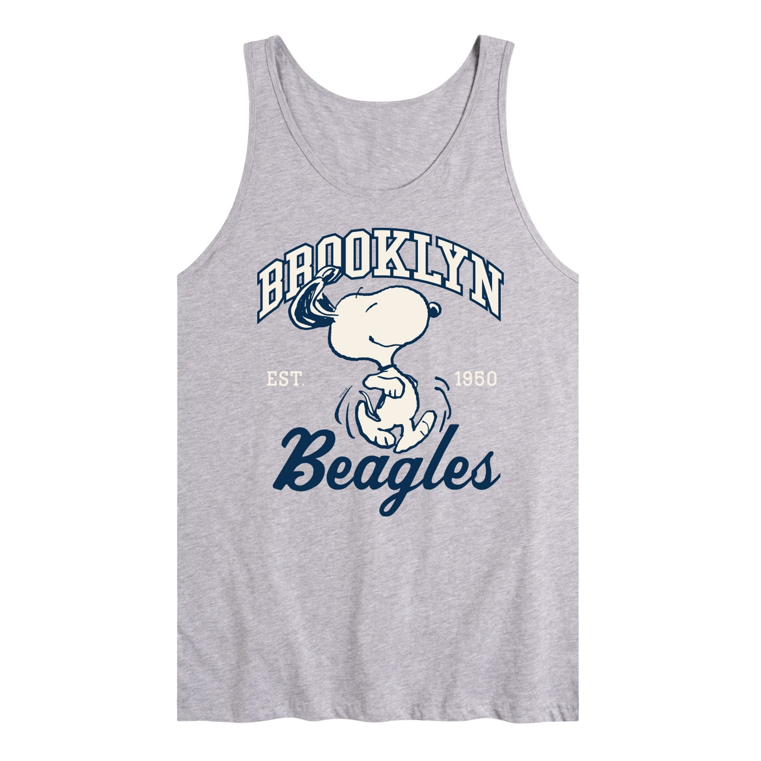 Peanuts - Brooklyn Beagles - Men's Jersey Tank Top - Walmart.com