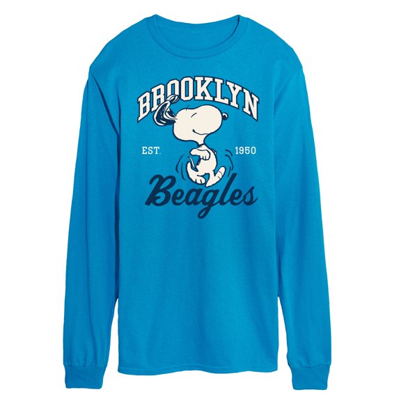 Peanuts - Brooklyn Beagles - Men's Long Sleeve T-Shirt