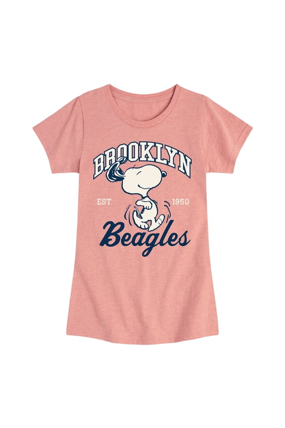 - Brooklyn Beagles - Toddler & Youth Girls Short Sleeve Graphic T-Shirt