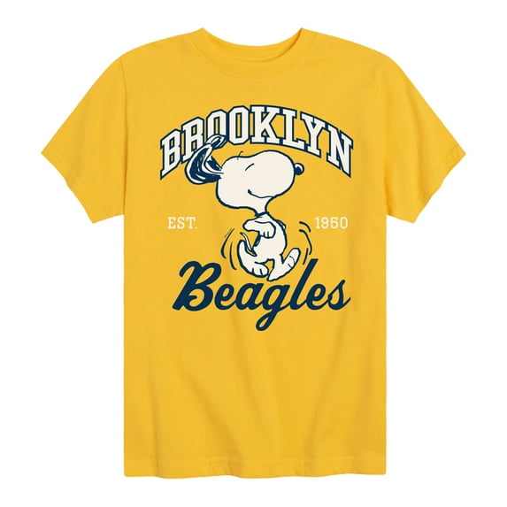 Peanuts - Brooklyn Beagles - Toddler & Youth Short Sleeve Graphic T-Shirt