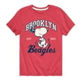 thumbnail image 1 of Peanuts - Brooklyn Beagles - Toddler & Youth Short Sleeve Graphic T-Shirt, 1 of 6