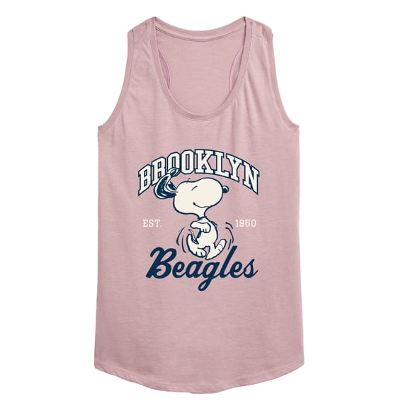 Peanuts - Brooklyn Beagles - Women's Racerback Tank Top
