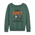 thumbnail image 1 of Peanuts - Bubble Bubble Toil Trouble - Women's Lightweight French Terry Long Sleeve Shirt, 1 of 6