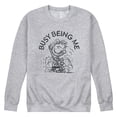 thumbnail image 1 of Peanuts - Busy Being Me Pigpen - Men's Crew Fleece Sweatshirt, 1 of 5