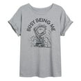 thumbnail image 1 of Peanuts - Busy Being Me Pigpen - Juniors Oversized Graphic T-Shirt, 1 of 5