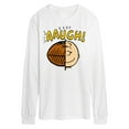 thumbnail image 1 of Peanuts - C Brown Half Football Head - Men's Long Sleeve T-Shirt, 1 of 1