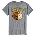 thumbnail image 1 of Peanuts - C Brown Half Football Head - Men's Short Sleeve Graphic T-Shirt, 1 of 6