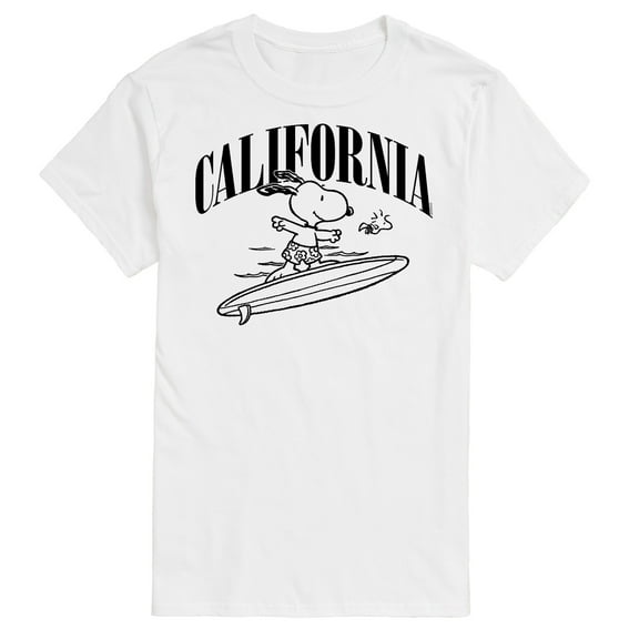Peanuts - California - Men's Short Sleeve Graphic T-Shirt