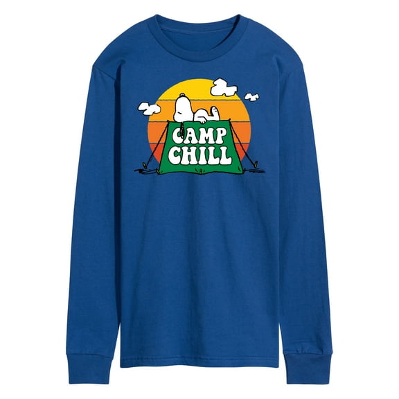 Peanuts - Camp Chill - Men's Long Sleeve T-Shirt