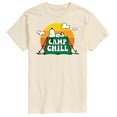 thumbnail image 1 of Peanuts - Camp Chill - Men's Short Sleeve Graphic T-Shirt, 1 of 6