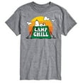 thumbnail image 1 of Peanuts - Camp Chill - Men's Short Sleeve Graphic T-Shirt, 1 of 6