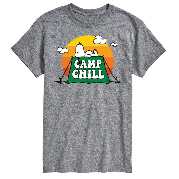 Peanuts - Camp Chill - Men's Short Sleeve Graphic T-Shirt