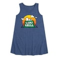 thumbnail image 1 of Peanuts - Camp Chill - Toddler and Youth Girls A-line Dress, 1 of 6