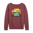 thumbnail image 1 of Peanuts - Camp Chill - Women's Lightweight French Terry Long Sleeve Shirt, 1 of 6