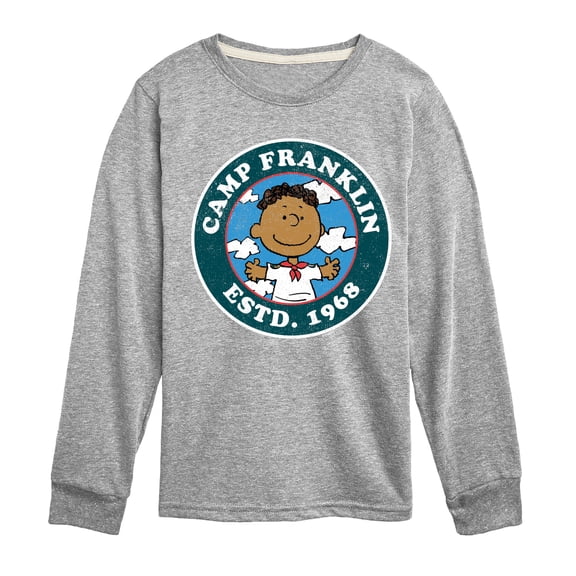 Peanuts - Camp Franklin - Toddler & Youth Long Sleeve Graphic T-Shirt