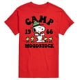 thumbnail image 1 of Peanuts - Camp Woodstock - Men's Short Sleeve Graphic T-Shirt, 1 of 6