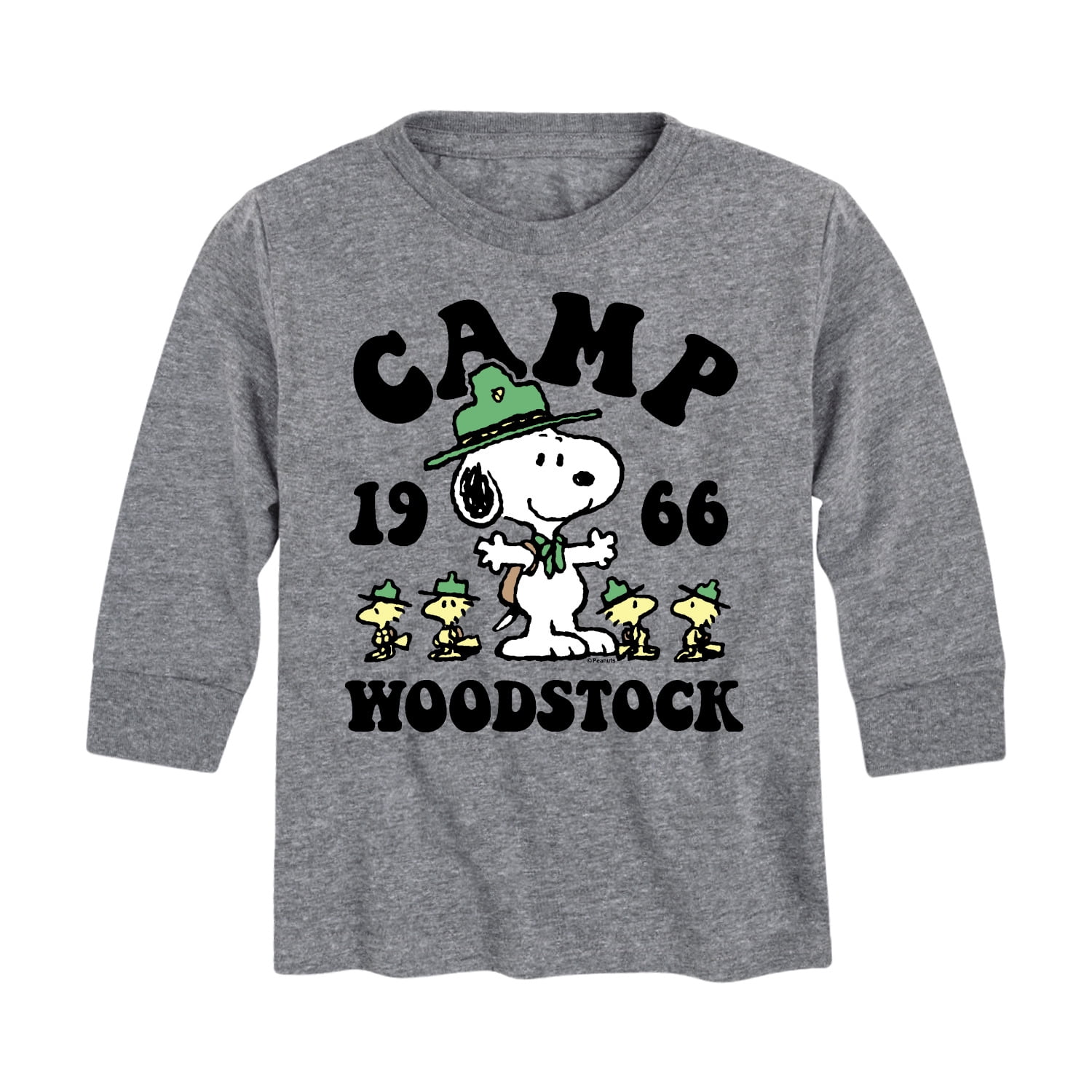 LONG SLEEVE CAMP COLLARED SHIRT WOODSTOCK ROCK