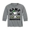 thumbnail image 1 of Peanuts - Camp Woodstock - Toddler And Youth Long Sleeve Graphic T-Shirt, 1 of 6