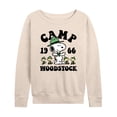 thumbnail image 1 of Peanuts - Camp Woodstock - Women's Lightweight French Terry Long Sleeve Shirt, 1 of 6