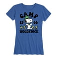 thumbnail image 1 of Peanuts - Camp Woodstock - Women's Short Sleeve Graphic T-Shirt, 1 of 6