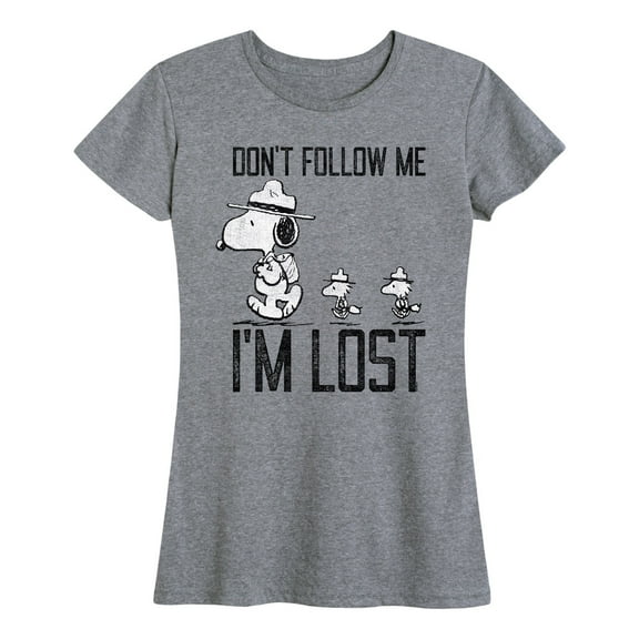 Peanuts - Camper Snoopy - Women's Short Sleeve Graphic T-Shirt