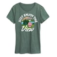 thumbnail image 1 of Peanuts - Camper Snoopy - Women's Short Sleeve Graphic T-Shirt, 1 of 6