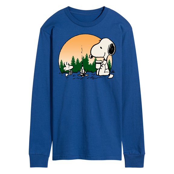 Peanuts - Campfire Mugs - Men's Long Sleeve T-Shirt